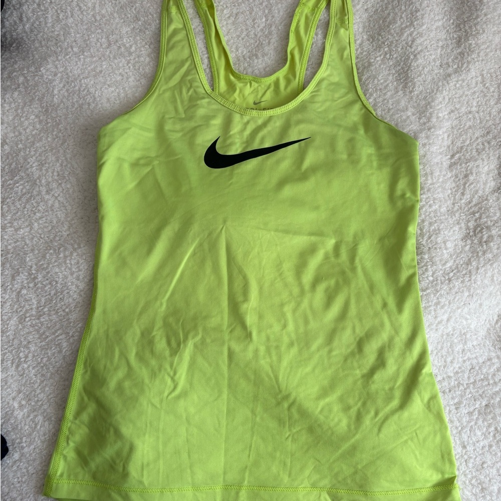 Nike Women's Bright Lime Tank Top